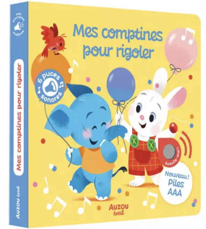 Livre musical - Mes comptines pour rigoler
