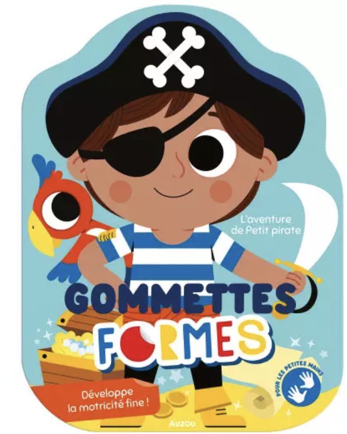 L'aventure de petit pirate - Gommettes formes