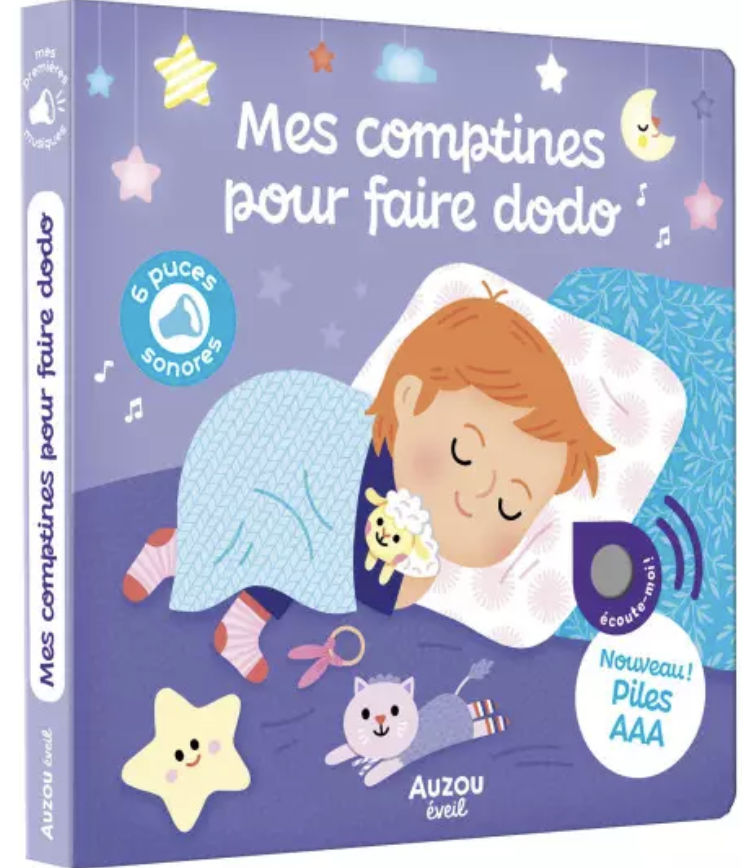 Livre musical - Mes comptines pour faire dodo
