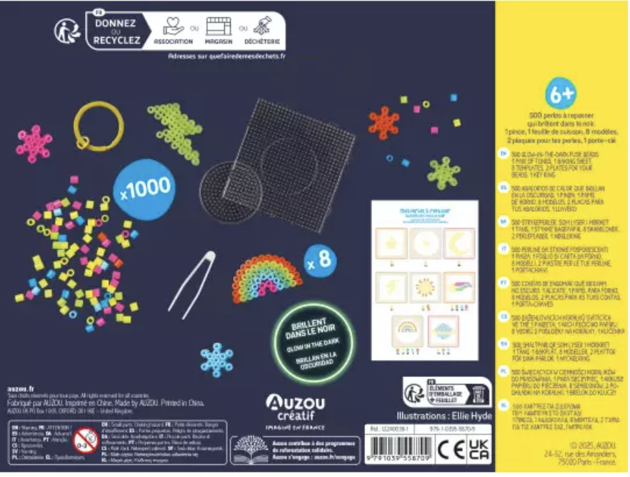 Ma pochette d’artiste - Perles à repasser