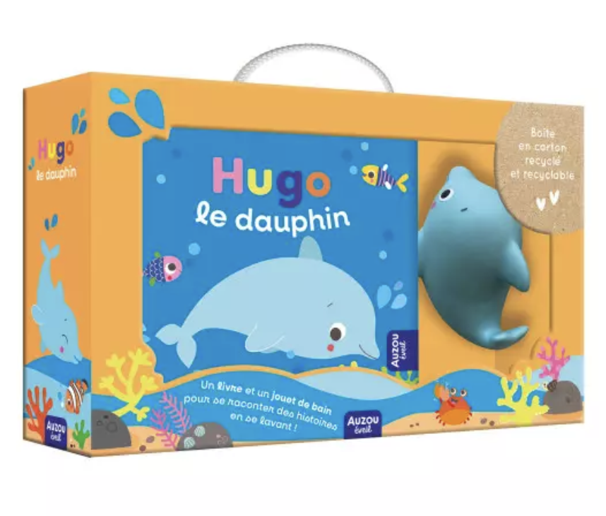 Coffret de bain - Hugo le dauphin