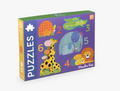 Puzzles évolutifs animaux - Les Toupitis