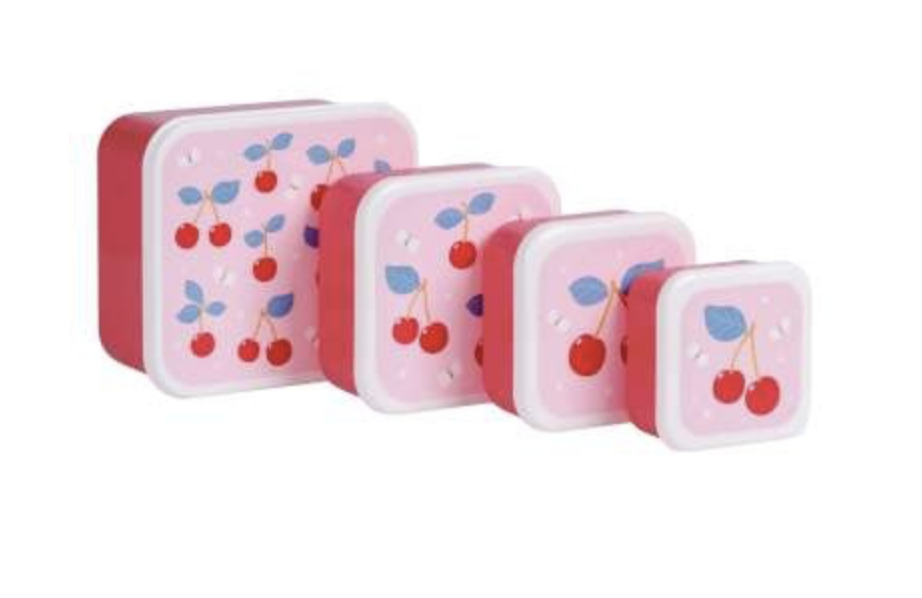 Boîte à goûter - snack box - Cerises
