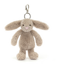 Porte clé - Lapin Bashful beige