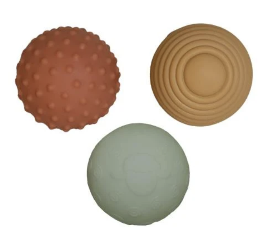 Set de 3 balles sensorielles - Little Farm