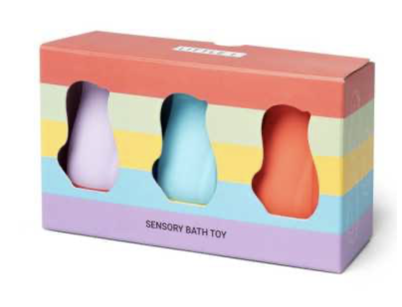Jouet de bain - Oiseaux en silicone