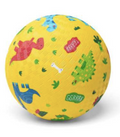 Ballon - Dinosaures jaune 18 cm