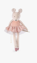 Peluche Souris Rose - La petite école de danse