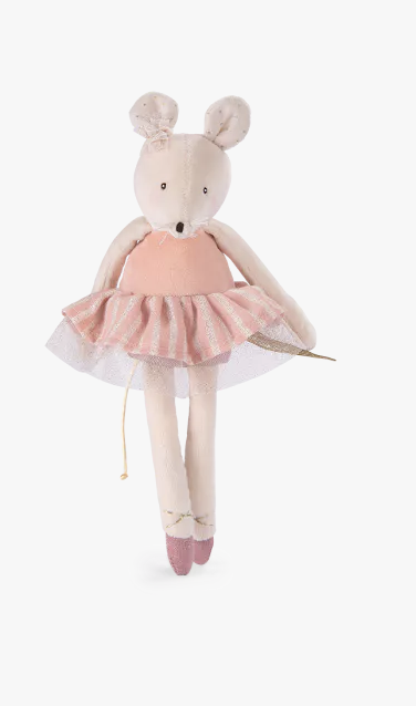 Peluche Souris Rose - La petite école de danse