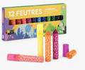 12 gros feutres pointe conique - Les Toupitis