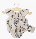Gordies - Barboteuse Clara et son HB en coton Fleurs Nordiques