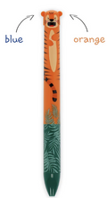 Stylo à bille deux couleurs - Tigre