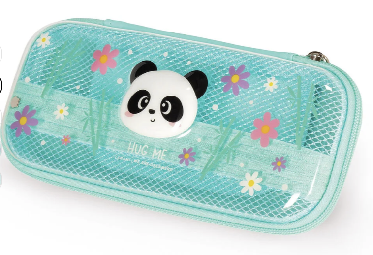Trousse transparente rigide - Panda