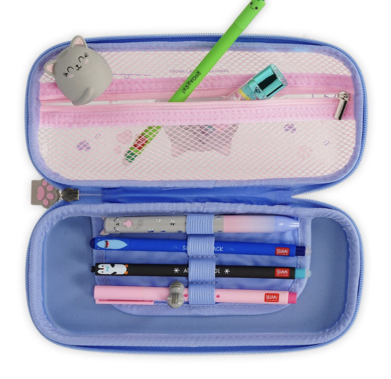 Trousse transparente rigide - Kitty