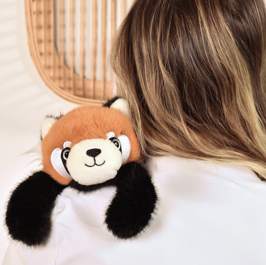 Podcoll - Panda roux magnétique - 30 cm