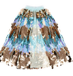 Déguisement - Cape sequins bleu 5th avenue - T 4/6 ans