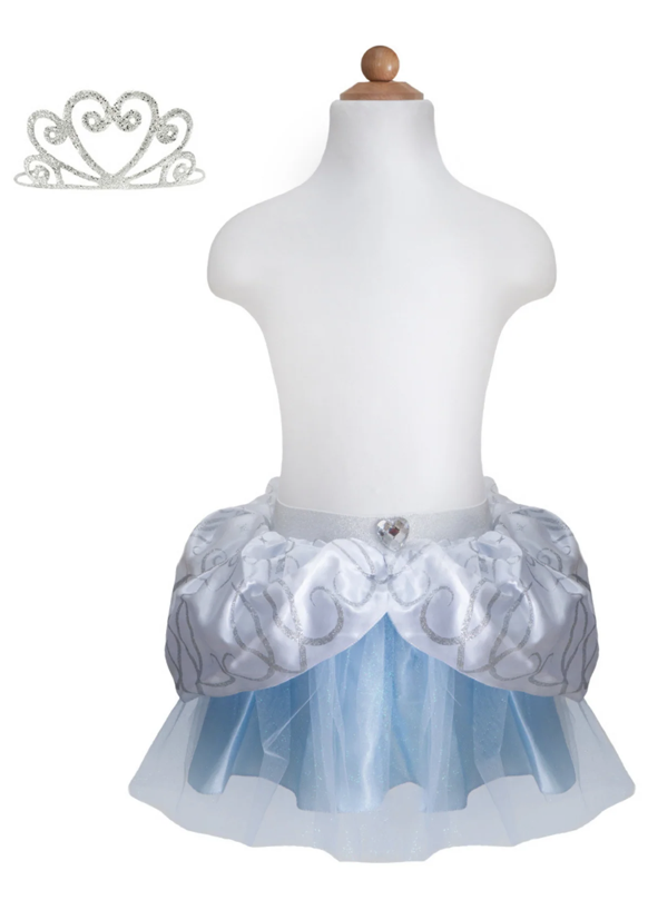 Déguisement - Set cendrillon tutu et couronne - T 4/6 ans