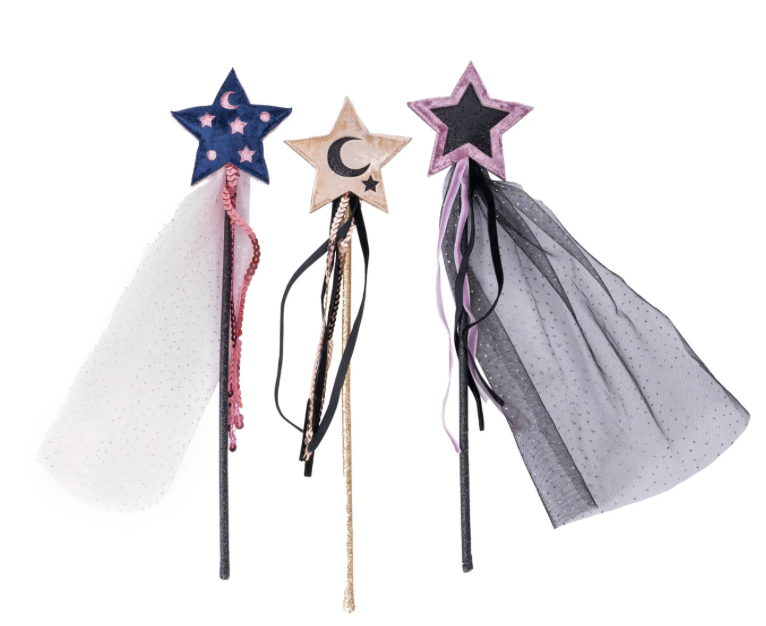 Déguisement - Baguette en velours - Witching Hour - Diff couleurs