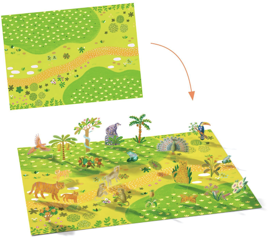 Stickers à révéler - Les animaux