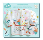 Tablier avec poche - Gommettes et crayons