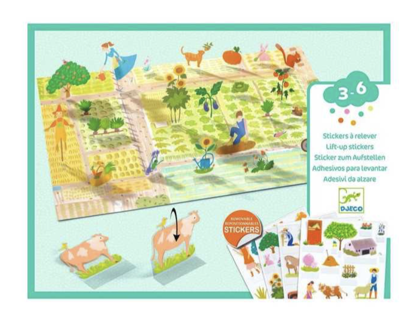 Stickers à révéler - La ferme