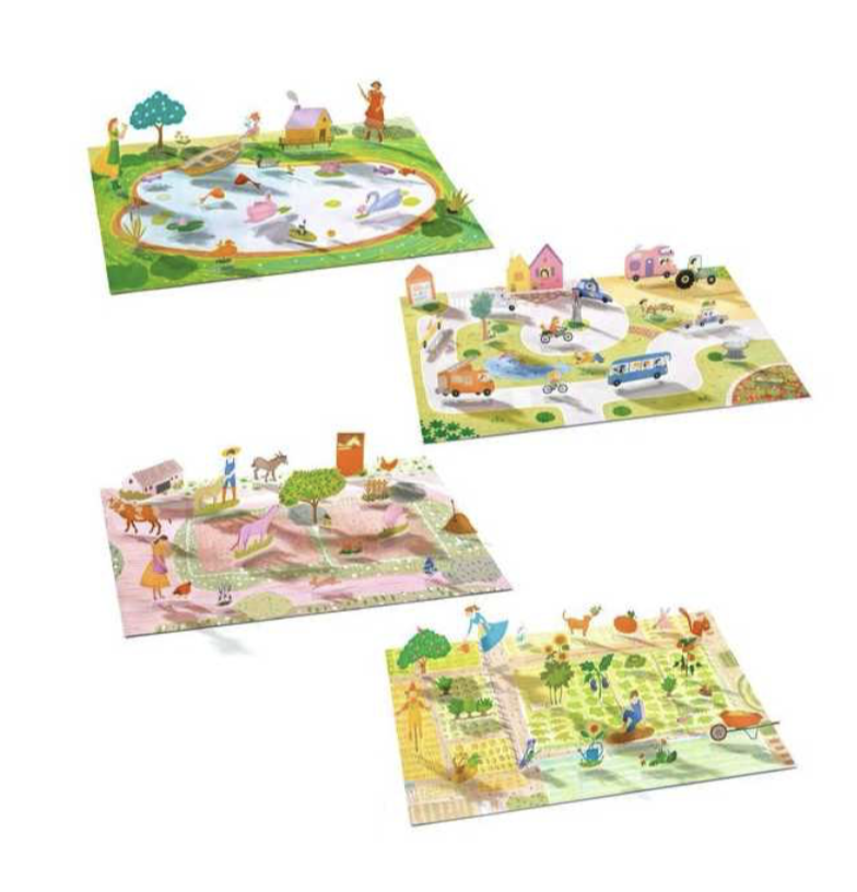 Stickers à révéler - La ferme