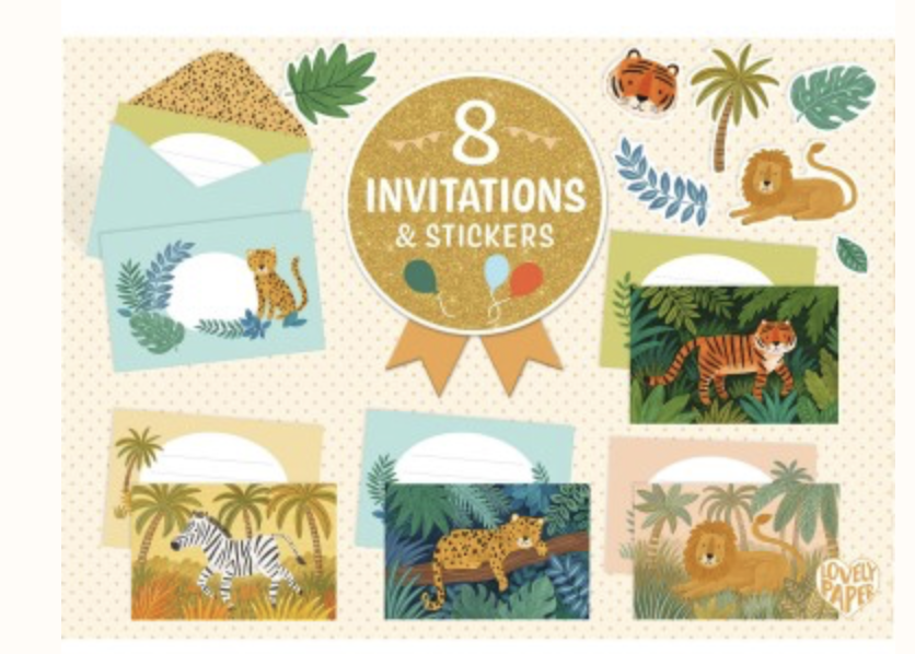 Boîte de correspondance - Animaux de la Jungle
