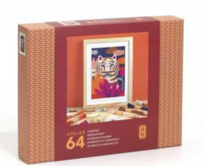Atelier 64 - Canevas - Tigre