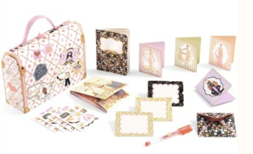 Valise papeterie Tinou