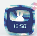 Réveil - Billy Clock - Blue Waves