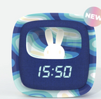 Réveil - Billy Clock - Blue Waves