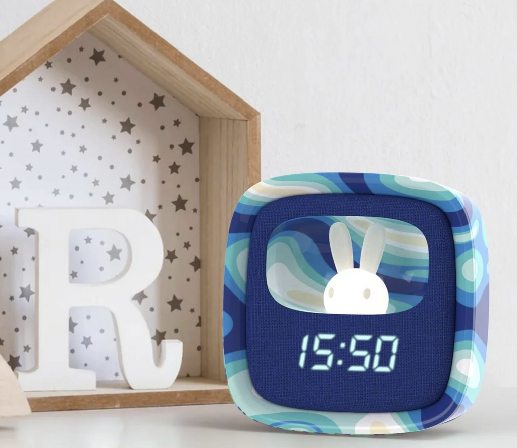 Réveil - Billy Clock - Blue Waves
