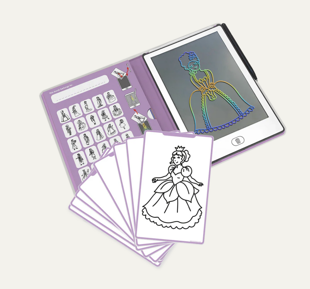 Mini tablette Kidydraw- Princesses