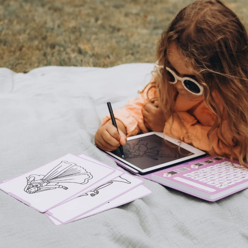 Mini tablette Kidydraw- Princesses