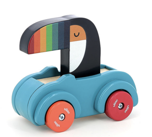 Voiture Klaxon - Le toucan