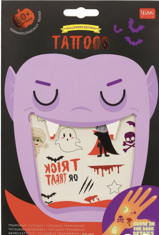 Tatouages éphémères - Halloween