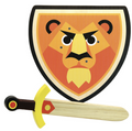 Set bouclier et épée - Lion