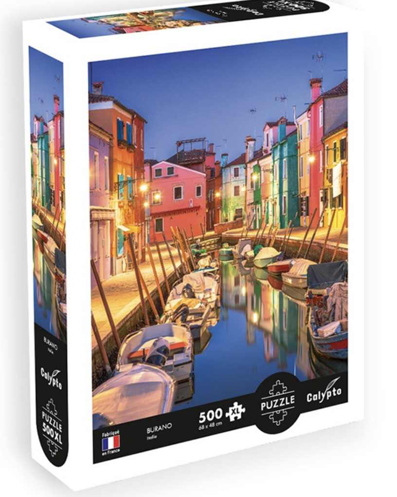 Puzzle - XL Burano Italie - 500 pcs