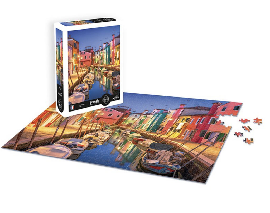 Puzzle - XL Burano Italie - 500 pcs