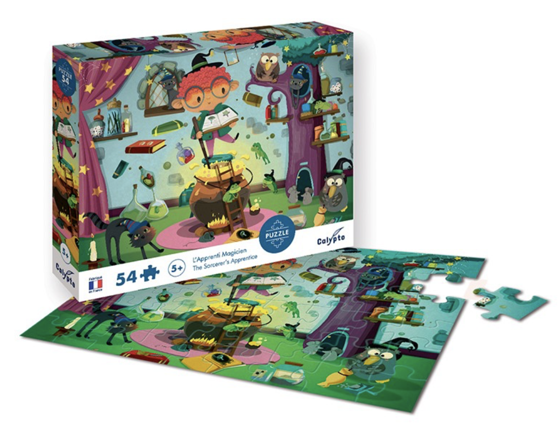 Puzzle - L'Apprenti Magicien - 54 pièces