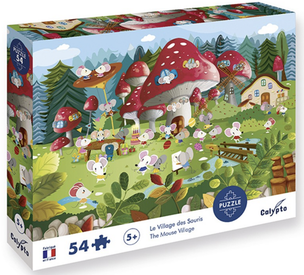 Puzzle - Le Village des Souris - 54 pièces