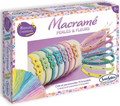 Bracelets macramé - Perles et fleurs