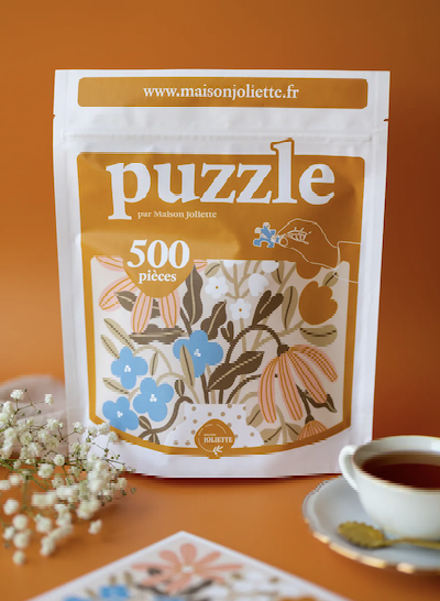 Puzzle - Myosotis & Capucine 500 pièces