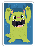 Jeu de cartes - Gare au monstre !