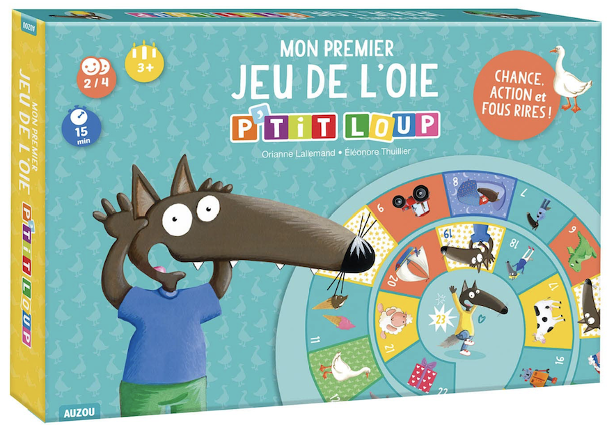 Mon premier jeu de l'oie - P'tit Loup