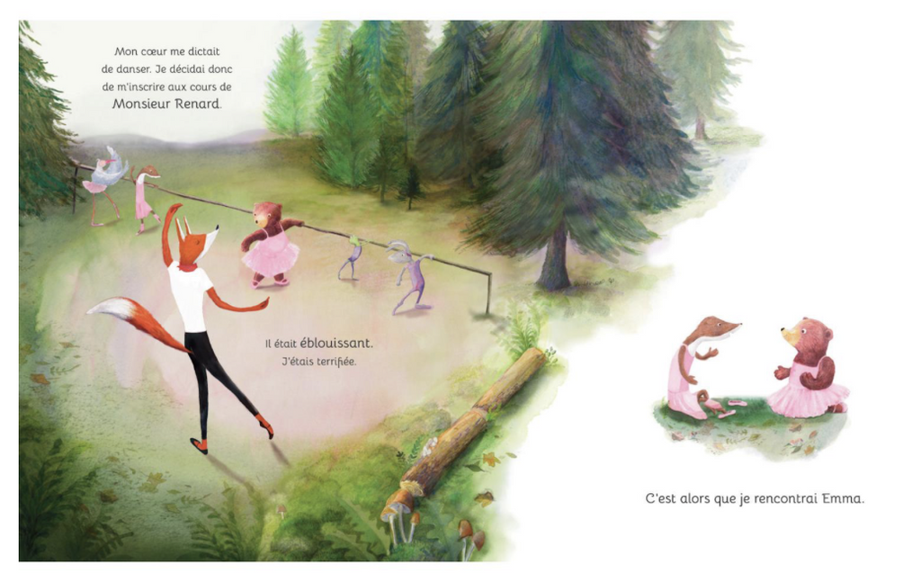 Livre - L'ourse qui voulait danser