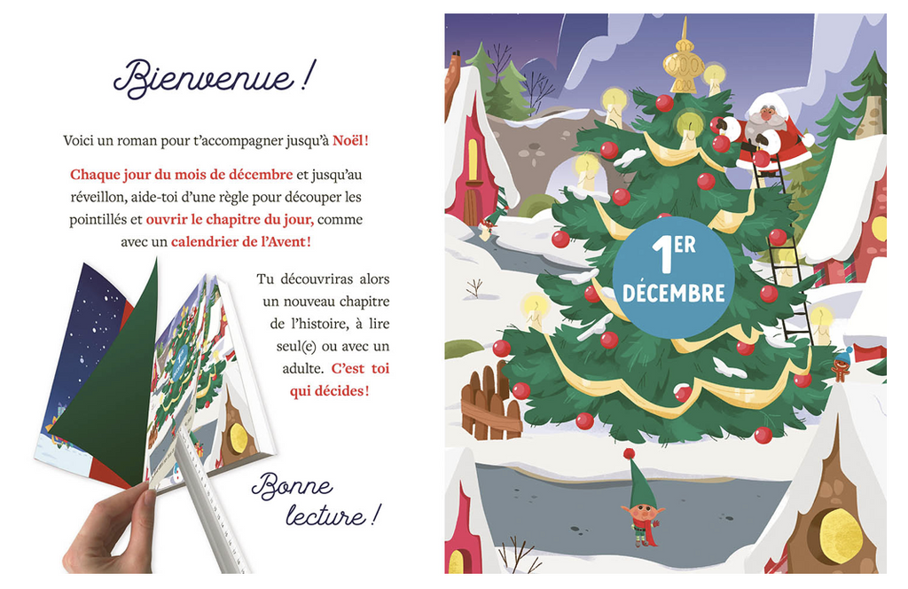 Mon premier roman de l'Avent - Le Concours du Père Noël