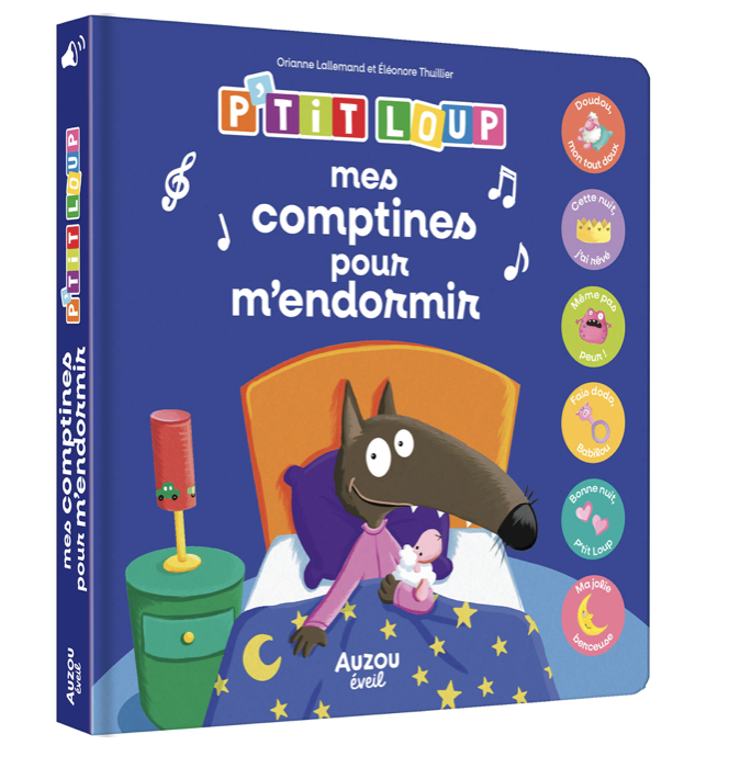 Mes comptines pour m'endormir P'tit Loup