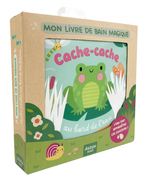 Mon livre de bain magique - Cache cache au bord de l'eau