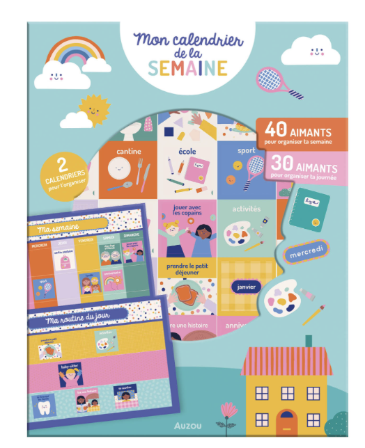 Mon calendrier de la semaine